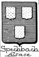 Spechbach Coat of Arms / Family Crest 0