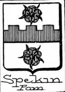 Spekin Coat of Arms / Family Crest 0