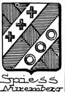Spiess Coat of Arms / Family Crest 1