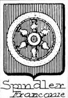 Spindler Coat of Arms / Family Crest 1
