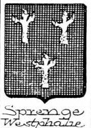 Sprenge Coat of Arms / Family Crest 0
