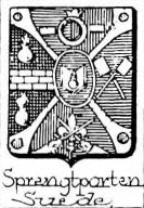 Sprengtporten Coat of Arms / Family Crest 0