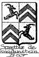 Spretter Coat of Arms / Family Crest 2
