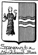 Sprewitz Coat of Arms / Family Crest 1