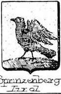 Sprinzenberg Coat of Arms / Family Crest 0