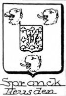 Spronck Coat of Arms / Family Crest 1