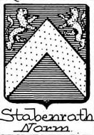 Stabenrath Coat of Arms / Family Crest 0