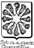 Staeger Coat of Arms / Family Crest 0