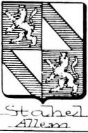 Stahel Coat of Arms / Family Crest 3