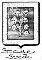 Stake Coat of Arms / Family Crest 1