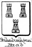 Stakenburch Coat of Arms / Family Crest 0