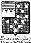 Stapel Coat of Arms / Family Crest 2