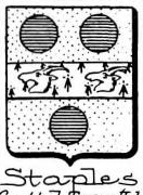 Staples Coat of Arms / Family Crest 0