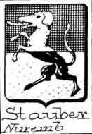 Stauber Coat of Arms / Family Crest 1