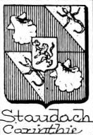 staudach Coat of Arms / Family Crest 2