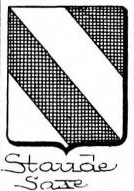 Staude Coat of Arms / Family Crest 1