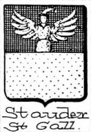 Stauder Coat of Arms / Family Crest 1