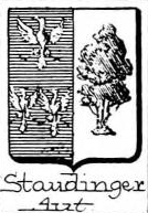 Staudinger Coat of Arms / Family Crest 3