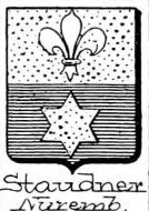 Staudner Coat of Arms / Family Crest 1