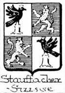 Stauffacher Coat of Arms / Family Crest 1