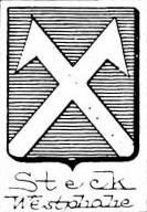 Steck Coat of Arms / Family Crest 1