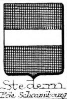 Stedern Coat of Arms / Family Crest 1