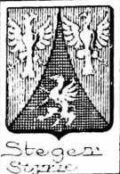 Steger Coat of Arms / Family Crest 1