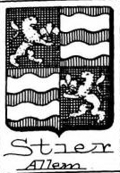 Stier Coat of Arms / Family Crest 2