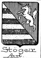 Stoger Coat of Arms / Family Crest 1