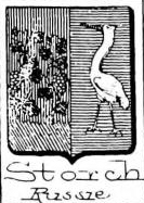 Storch Coat of Arms / Family Crest 3