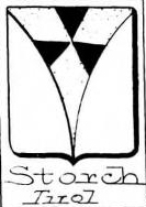 Storch Coat of Arms / Family Crest 4