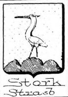 Stork Coat of Arms / Family Crest 1