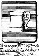 Stozingen Coat of Arms / Family Crest 1