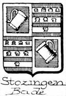 Stozingen Coat of Arms / Family Crest 0