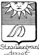 Straalen Coat of Arms / Family Crest 0