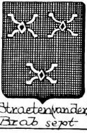Straeten Coat of Arms / Family Crest 3