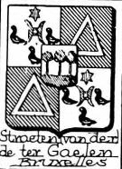 Straeten Coat of Arms / Family Crest 4