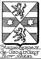 Stramberger Coat of Arms / Family Crest 0