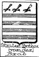 Straten Coat of Arms / Family Crest 9