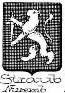 Straub Coat of Arms / Family Crest 1