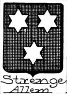 Strenge Coat of Arms / Family Crest 1