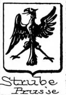 Strube Coat of Arms / Family Crest 2