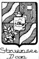 Struensee Coat of Arms / Family Crest 1