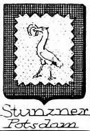 Stunzner Coat of Arms / Family Crest 1