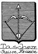 Tascher Coat of Arms / Family Crest 1