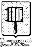 Tavenraat Coat of Arms / Family Crest 0
