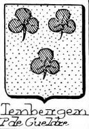 Tengbergen Coat of Arms / Family Crest 0