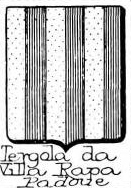 Tergola Coat of Arms / Family Crest 1
