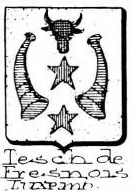 Tesch Coat of Arms / Family Crest 0