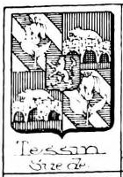 Tessin Coat of Arms / Family Crest 2